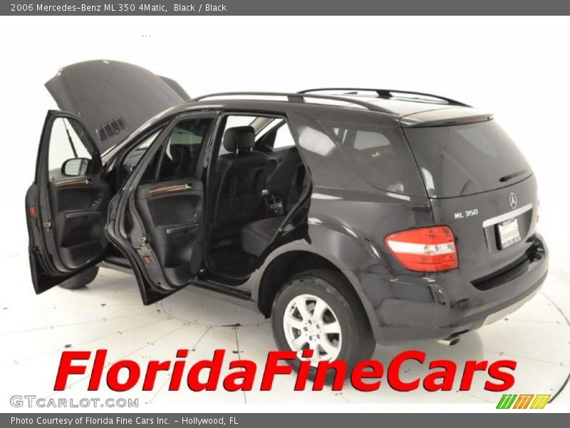 Black / Black 2006 Mercedes-Benz ML 350 4Matic