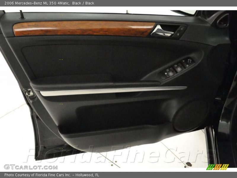 Black / Black 2006 Mercedes-Benz ML 350 4Matic