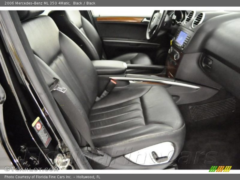 Black / Black 2006 Mercedes-Benz ML 350 4Matic