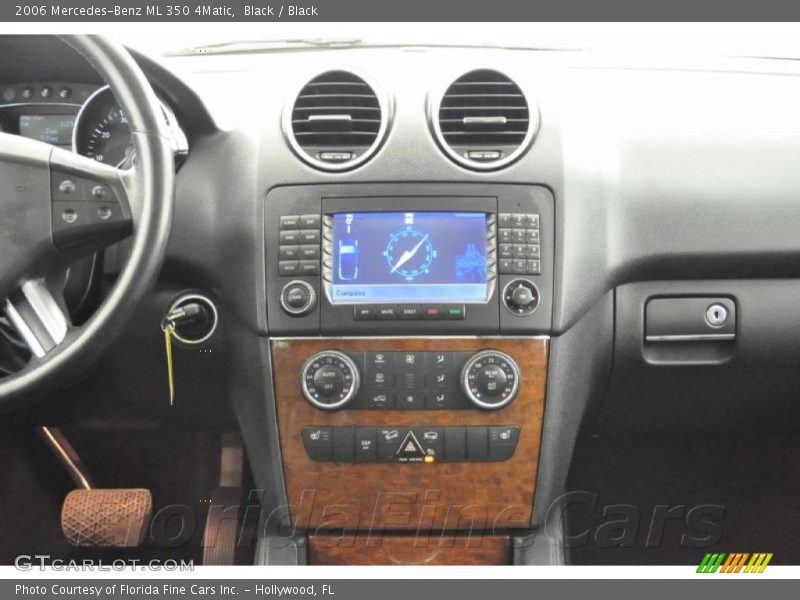Black / Black 2006 Mercedes-Benz ML 350 4Matic