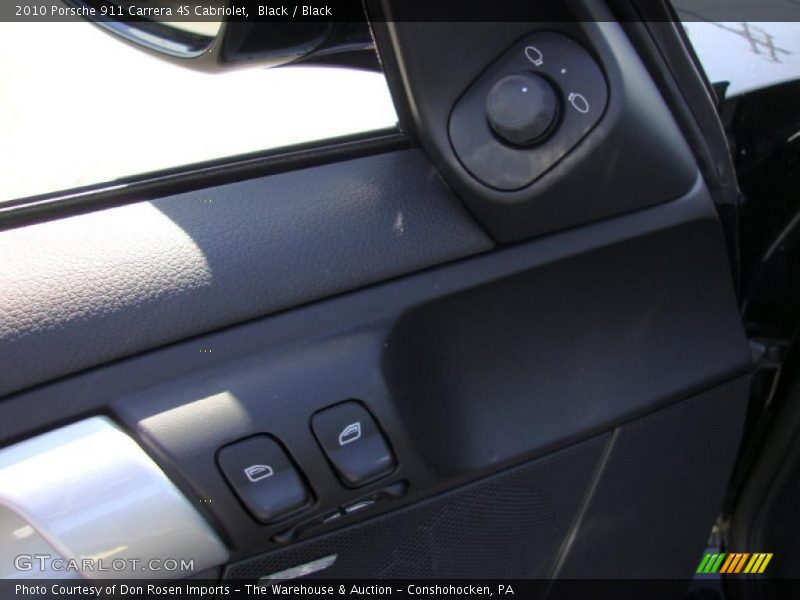 Black / Black 2010 Porsche 911 Carrera 4S Cabriolet