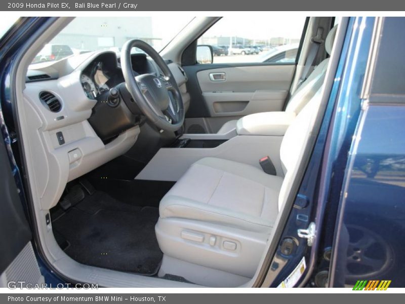 Bali Blue Pearl / Gray 2009 Honda Pilot EX