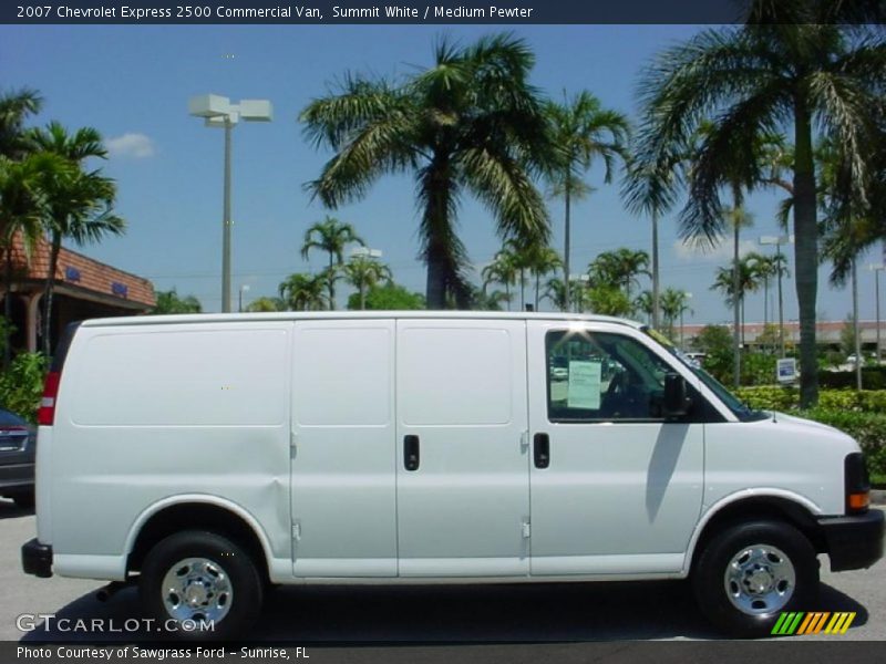 Summit White / Medium Pewter 2007 Chevrolet Express 2500 Commercial Van