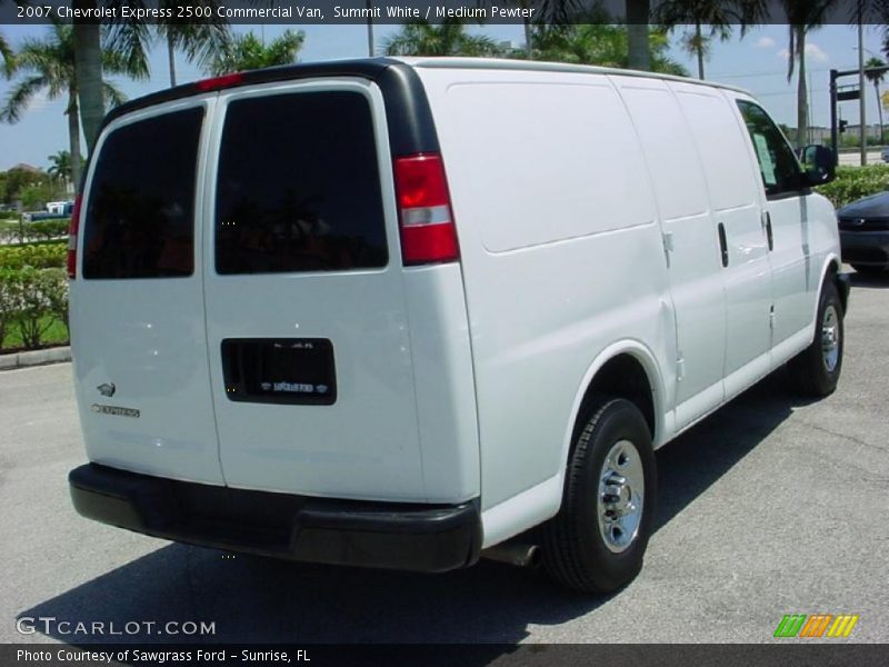 Summit White / Medium Pewter 2007 Chevrolet Express 2500 Commercial Van