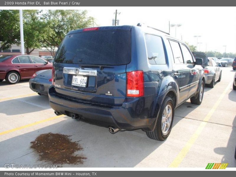 Bali Blue Pearl / Gray 2009 Honda Pilot EX