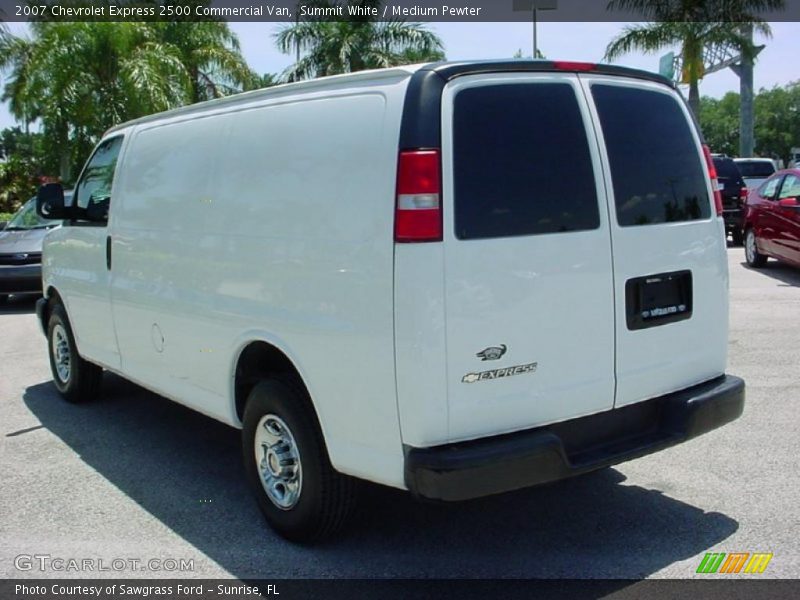 Summit White / Medium Pewter 2007 Chevrolet Express 2500 Commercial Van