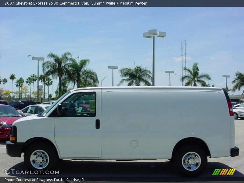 Summit White / Medium Pewter 2007 Chevrolet Express 2500 Commercial Van