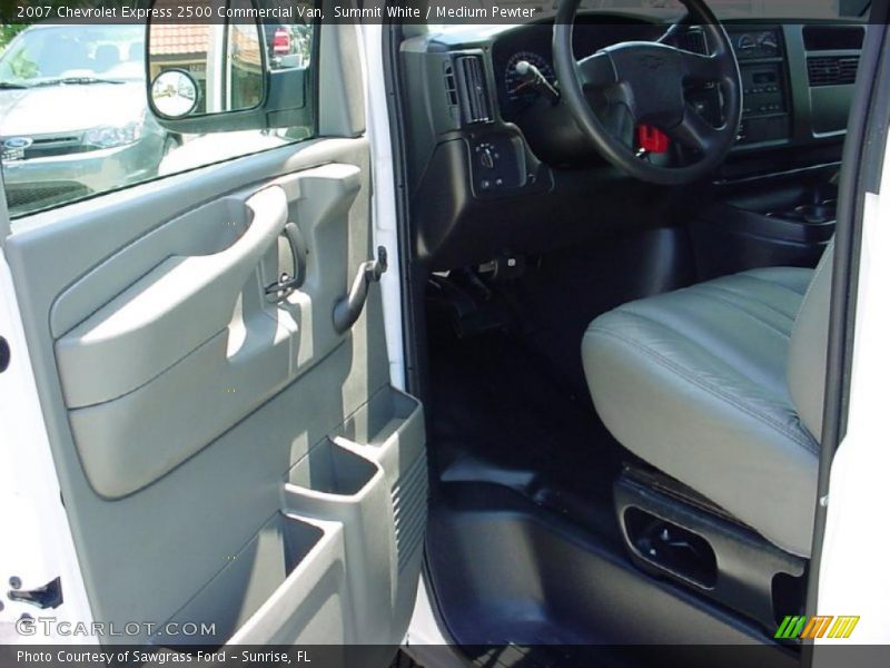 Summit White / Medium Pewter 2007 Chevrolet Express 2500 Commercial Van