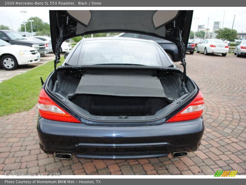 Black / Stone 2009 Mercedes-Benz SL 550 Roadster