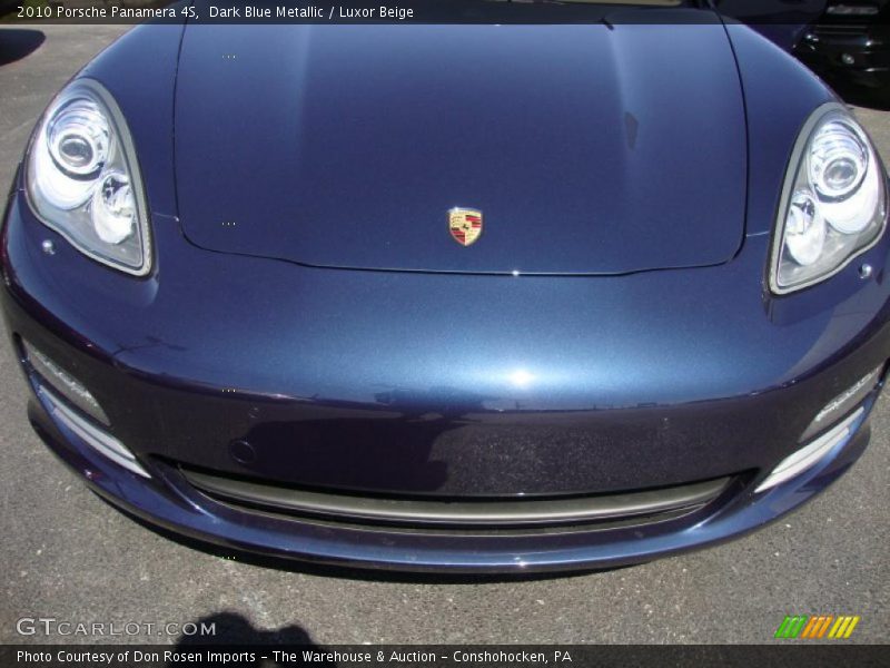 Dark Blue Metallic / Luxor Beige 2010 Porsche Panamera 4S
