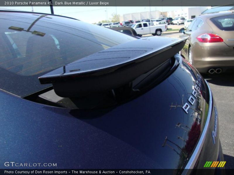 Dark Blue Metallic / Luxor Beige 2010 Porsche Panamera 4S