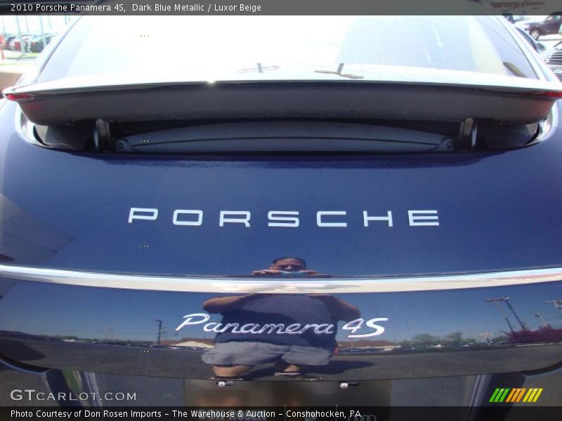 Dark Blue Metallic / Luxor Beige 2010 Porsche Panamera 4S