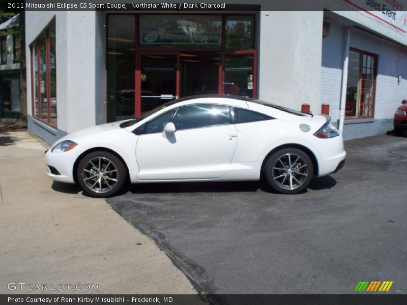 Northstar White / Dark Charcoal 2011 Mitsubishi Eclipse GS Sport Coupe