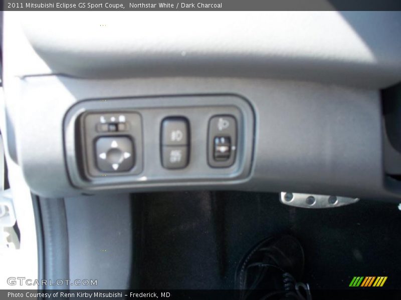 Northstar White / Dark Charcoal 2011 Mitsubishi Eclipse GS Sport Coupe