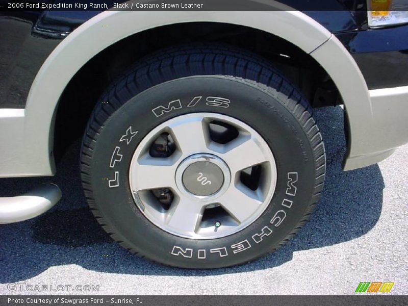 Black / Castano Brown Leather 2006 Ford Expedition King Ranch