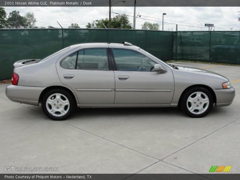 Platinum Metallic / Dusk 2001 Nissan Altima GLE