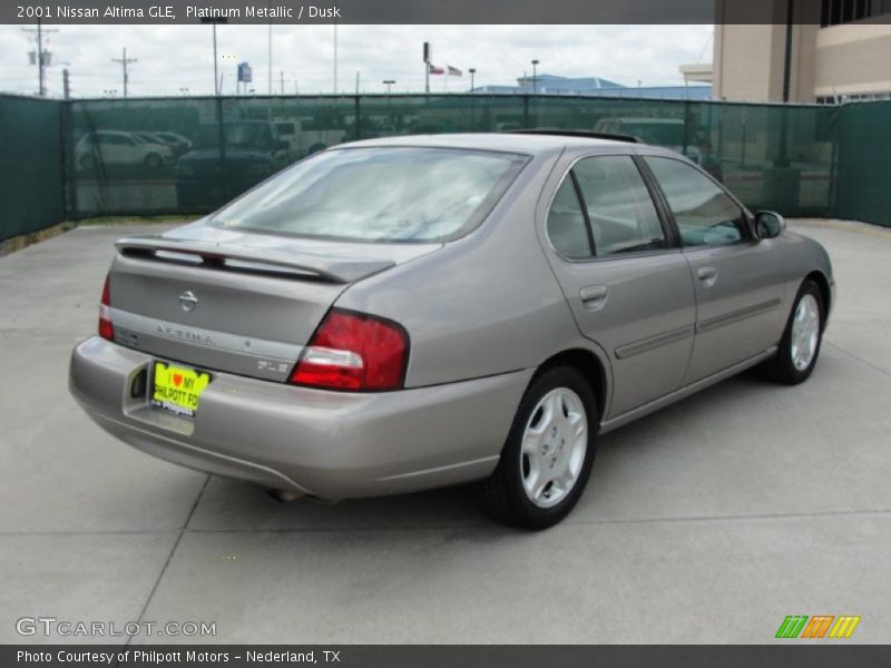 Platinum Metallic / Dusk 2001 Nissan Altima GLE