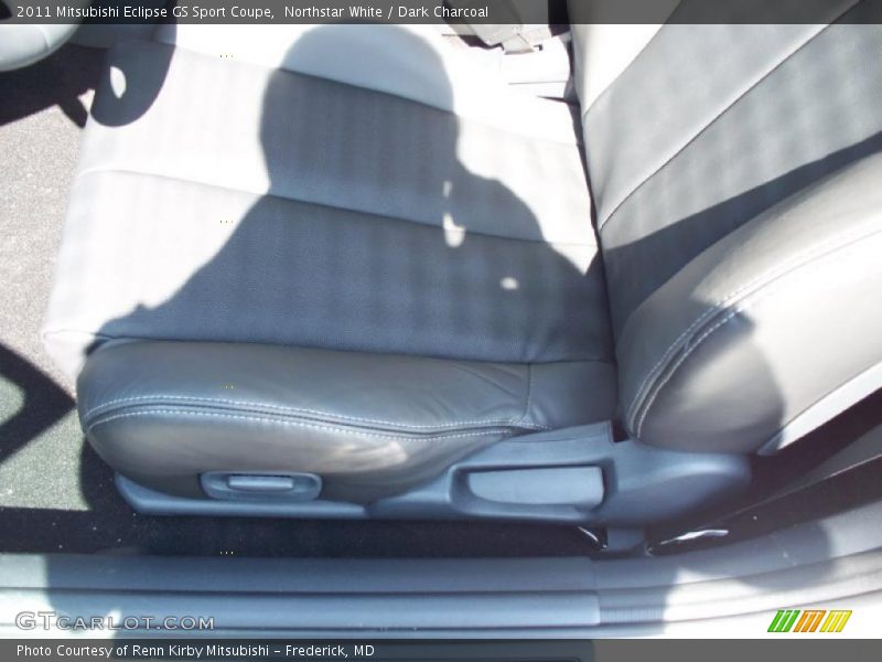 Northstar White / Dark Charcoal 2011 Mitsubishi Eclipse GS Sport Coupe