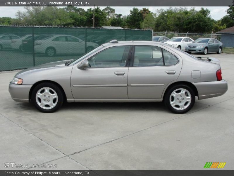 Platinum Metallic / Dusk 2001 Nissan Altima GLE