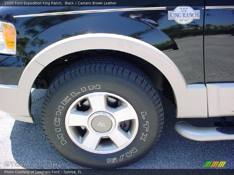 Black / Castano Brown Leather 2006 Ford Expedition King Ranch