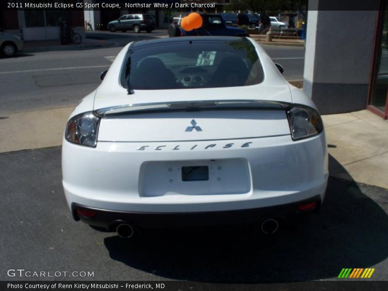 Northstar White / Dark Charcoal 2011 Mitsubishi Eclipse GS Sport Coupe