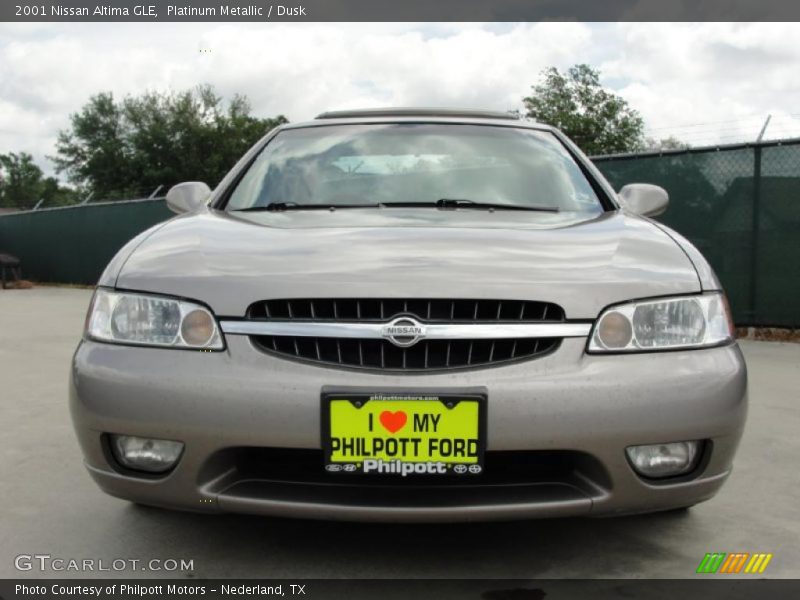 Platinum Metallic / Dusk 2001 Nissan Altima GLE