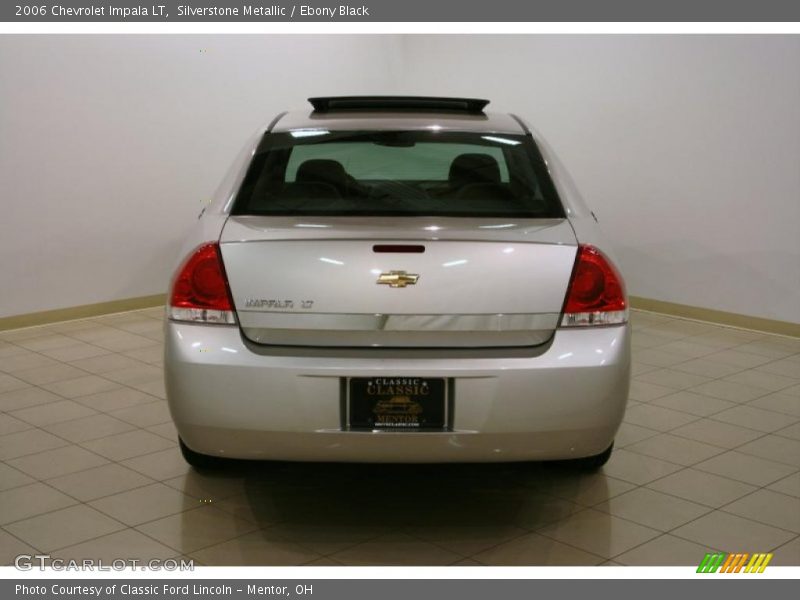 Silverstone Metallic / Ebony Black 2006 Chevrolet Impala LT