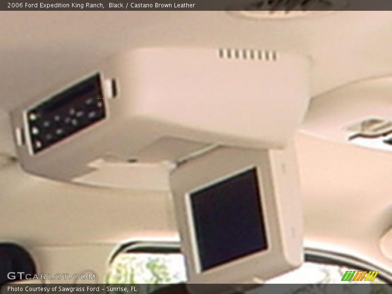 Black / Castano Brown Leather 2006 Ford Expedition King Ranch