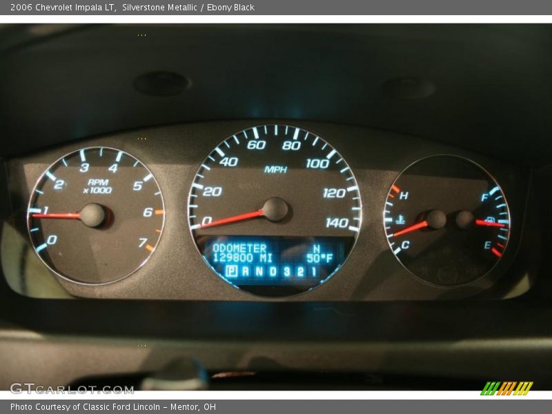Silverstone Metallic / Ebony Black 2006 Chevrolet Impala LT