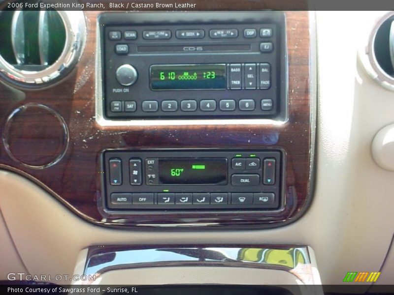 Black / Castano Brown Leather 2006 Ford Expedition King Ranch
