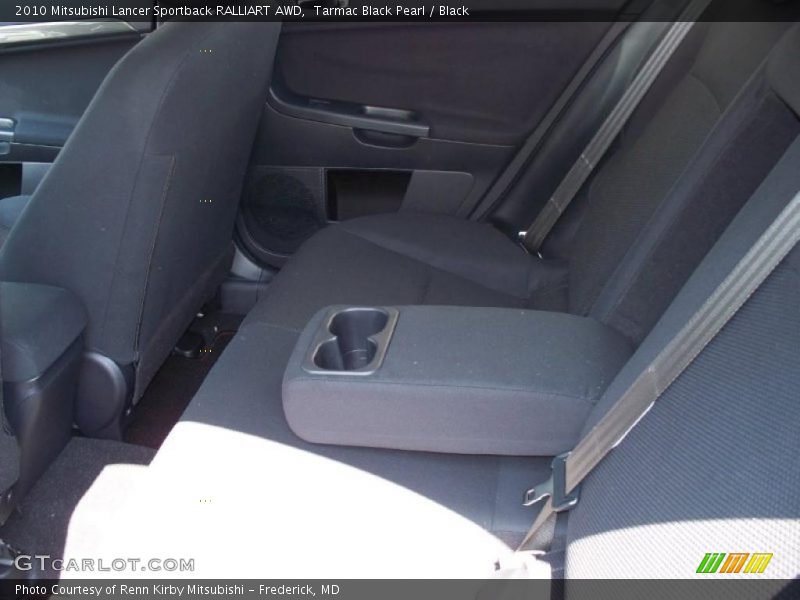 Tarmac Black Pearl / Black 2010 Mitsubishi Lancer Sportback RALLIART AWD