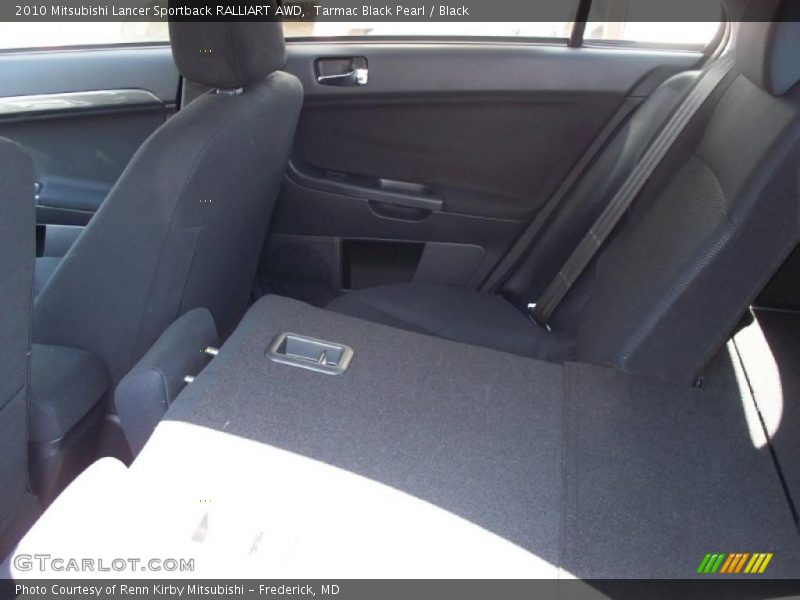 Tarmac Black Pearl / Black 2010 Mitsubishi Lancer Sportback RALLIART AWD