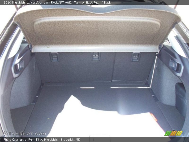 Tarmac Black Pearl / Black 2010 Mitsubishi Lancer Sportback RALLIART AWD