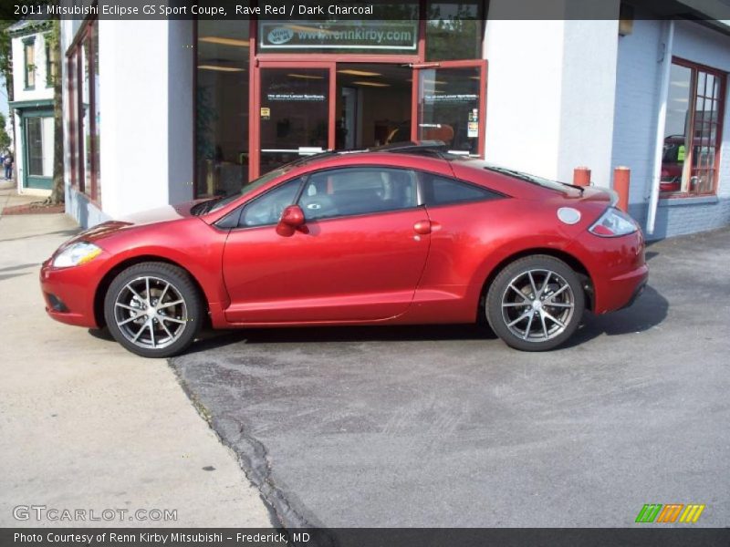 Rave Red / Dark Charcoal 2011 Mitsubishi Eclipse GS Sport Coupe