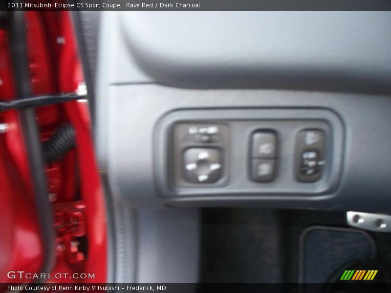 Rave Red / Dark Charcoal 2011 Mitsubishi Eclipse GS Sport Coupe