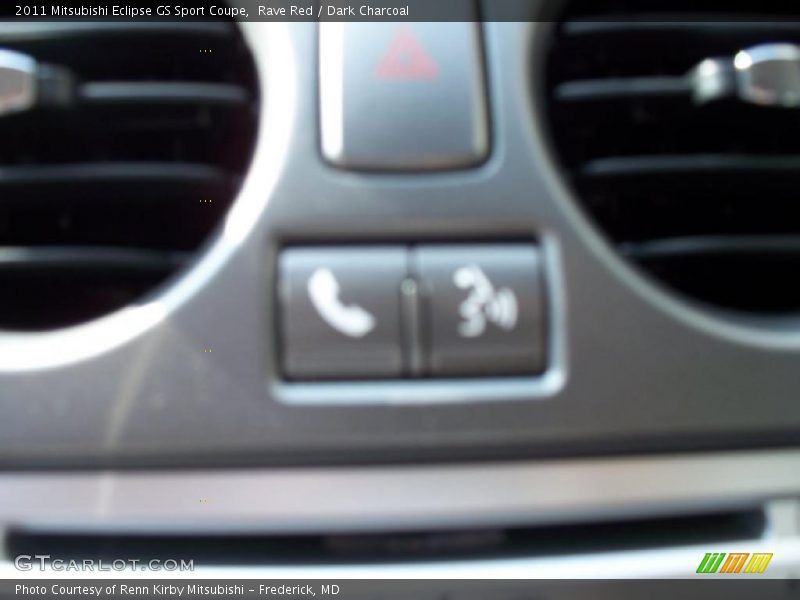 Rave Red / Dark Charcoal 2011 Mitsubishi Eclipse GS Sport Coupe
