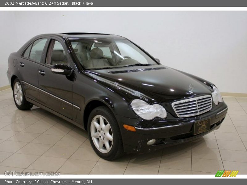 Black / Java 2002 Mercedes-Benz C 240 Sedan