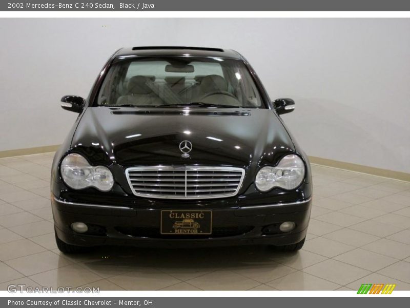 Black / Java 2002 Mercedes-Benz C 240 Sedan