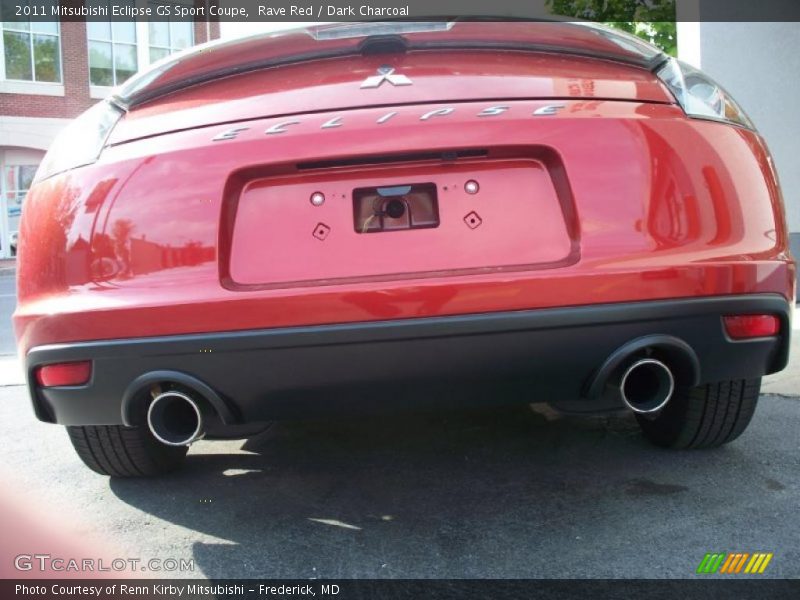 Rave Red / Dark Charcoal 2011 Mitsubishi Eclipse GS Sport Coupe
