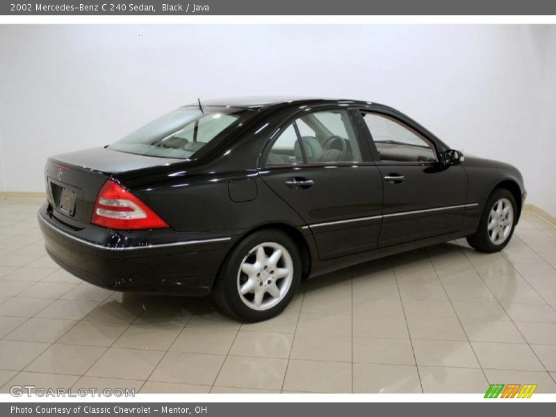 Black / Java 2002 Mercedes-Benz C 240 Sedan