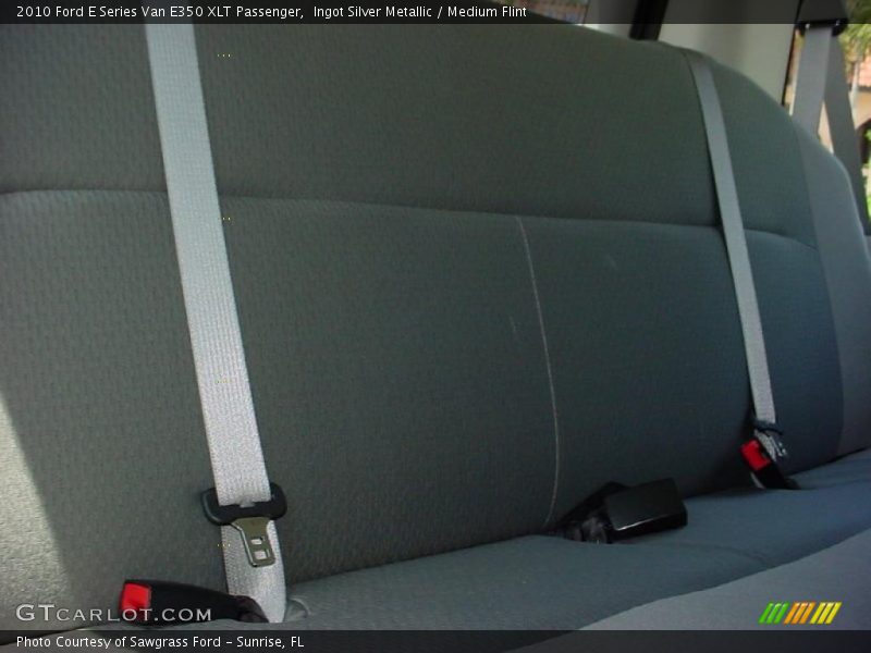 Ingot Silver Metallic / Medium Flint 2010 Ford E Series Van E350 XLT Passenger