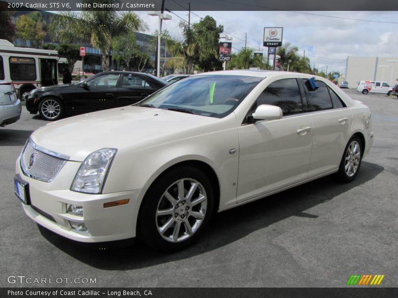 White Diamond / Cashmere 2007 Cadillac STS V6