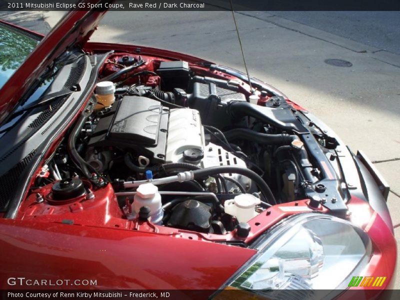 Rave Red / Dark Charcoal 2011 Mitsubishi Eclipse GS Sport Coupe