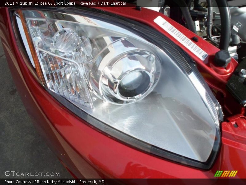 Rave Red / Dark Charcoal 2011 Mitsubishi Eclipse GS Sport Coupe