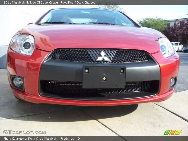Rave Red / Dark Charcoal 2011 Mitsubishi Eclipse GS Sport Coupe