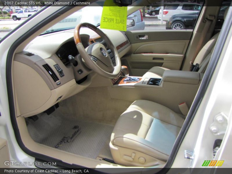 White Diamond / Cashmere 2007 Cadillac STS V6