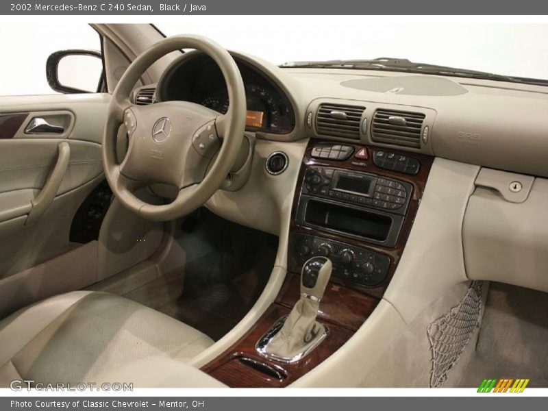 Black / Java 2002 Mercedes-Benz C 240 Sedan