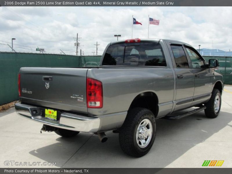 Mineral Gray Metallic / Medium Slate Gray 2006 Dodge Ram 2500 Lone Star Edition Quad Cab 4x4