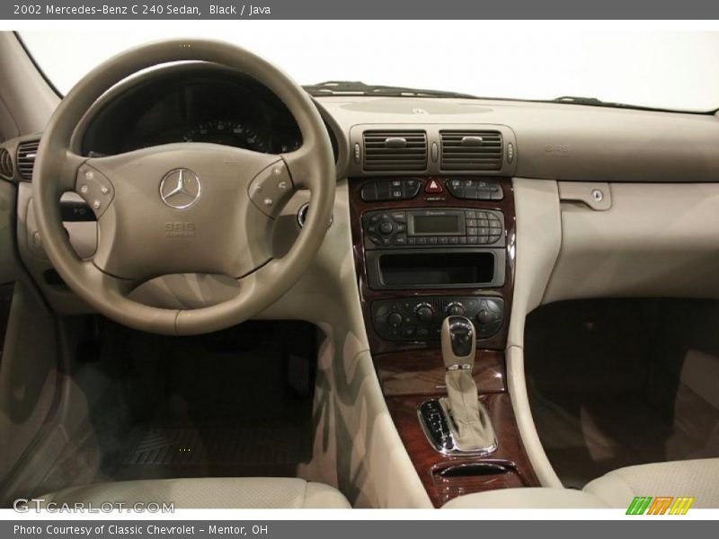 Black / Java 2002 Mercedes-Benz C 240 Sedan