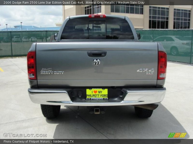 Mineral Gray Metallic / Medium Slate Gray 2006 Dodge Ram 2500 Lone Star Edition Quad Cab 4x4